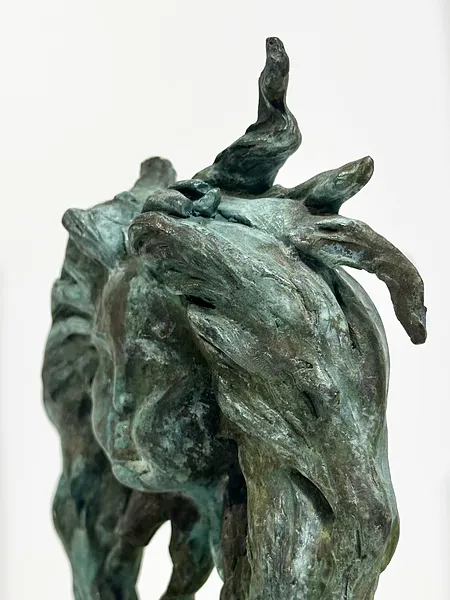 Зображення "Первісне Сонце" від Дмитро Войтович, розмір: H 25 (with base), матеріали: Граніт, бронза, медіум: Скульптура, місто: Київ, серія: Первісні Фото 3 з 6.