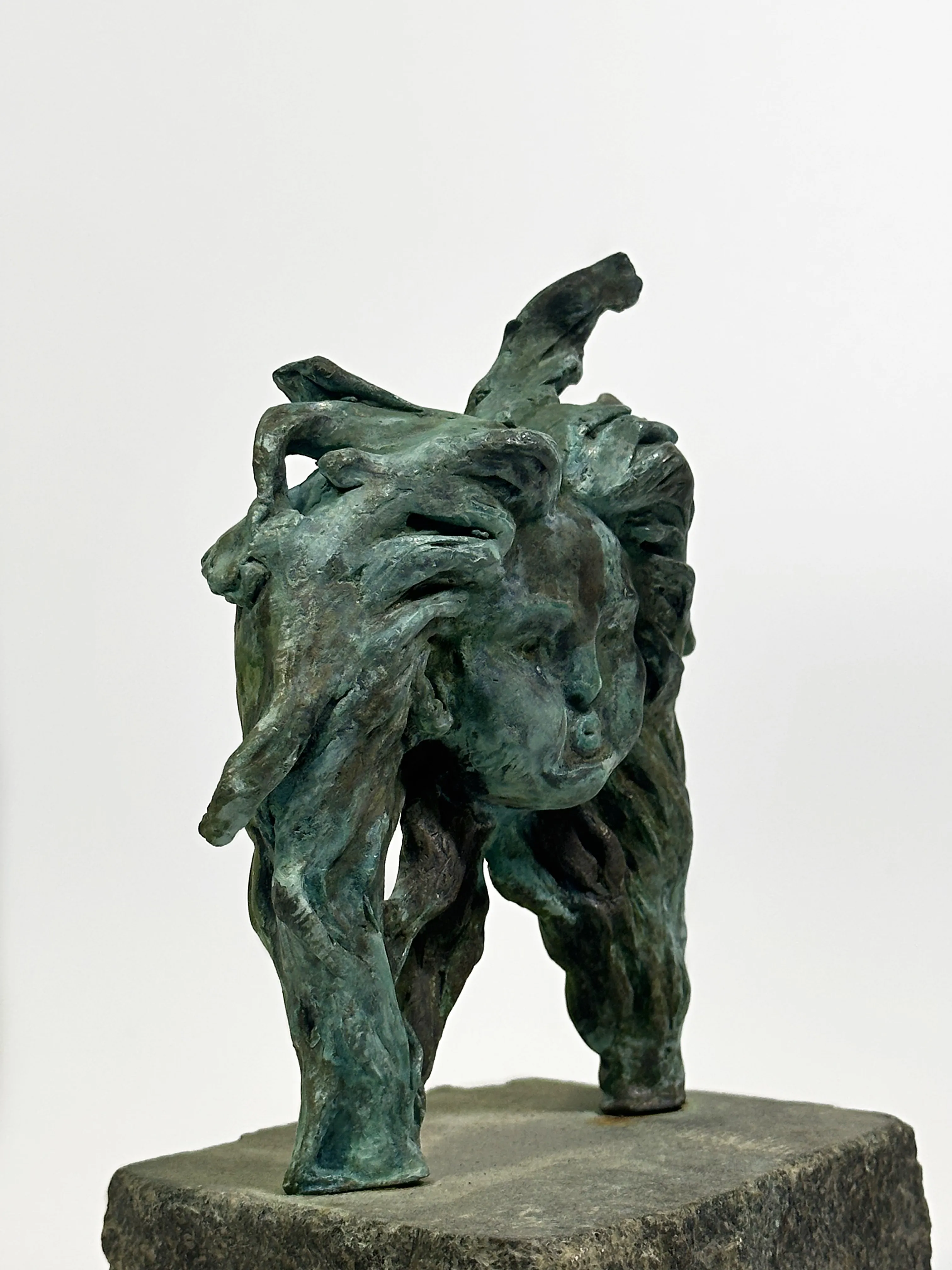 Зображення "Первісне Сонце" від Дмитро Войтович, розмір: H 25 (with base), матеріали: Граніт, бронза, медіум: Скульптура, місто: Київ, серія: Первісні Фото 6 з 6.