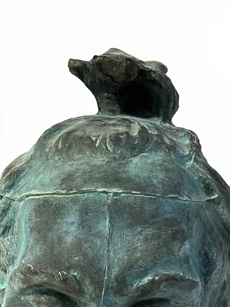 Зображення "Первісний обладунок" від Дмитро Войтович, розмір: H 40, матеріали: Бронза, медіум: Скульптура, серія: Первісні, ціна: $1400 Фото 7 з 7.